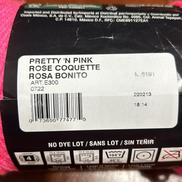 Pink yarn - Pretty ‘N Pink (Left over) - Picture 3 of 6